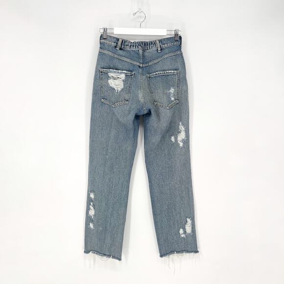 SER.O.YA Maggie Mid Rise Vintage Straight Jeans Size 26 Lakewood - Picture 4 of 4